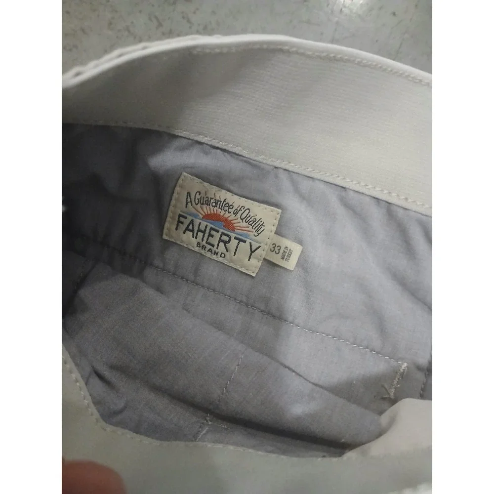 Faherty Shorts Mens 33 Act 32